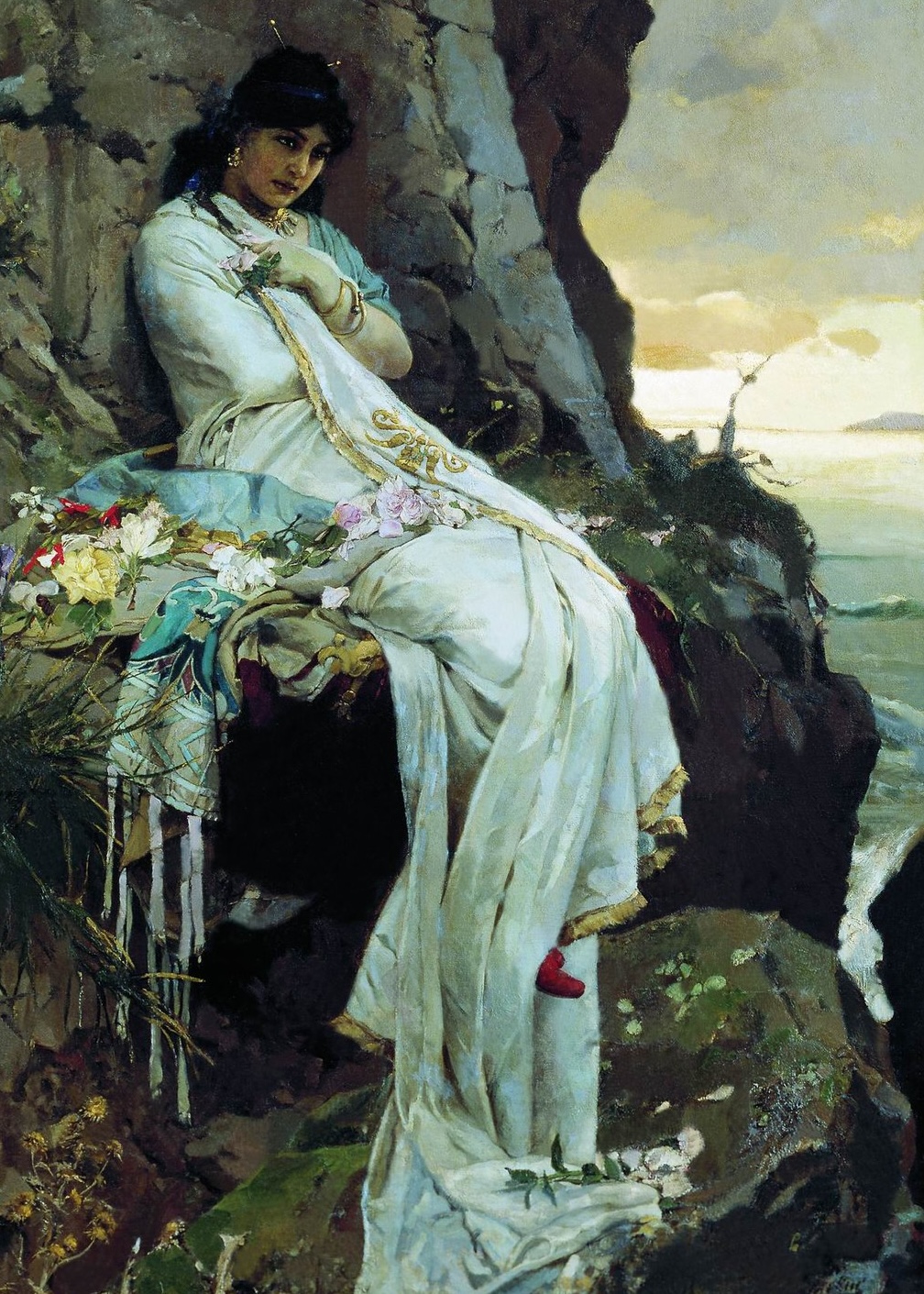 Юлия в ссылке, П.А. Сведомский, 1882