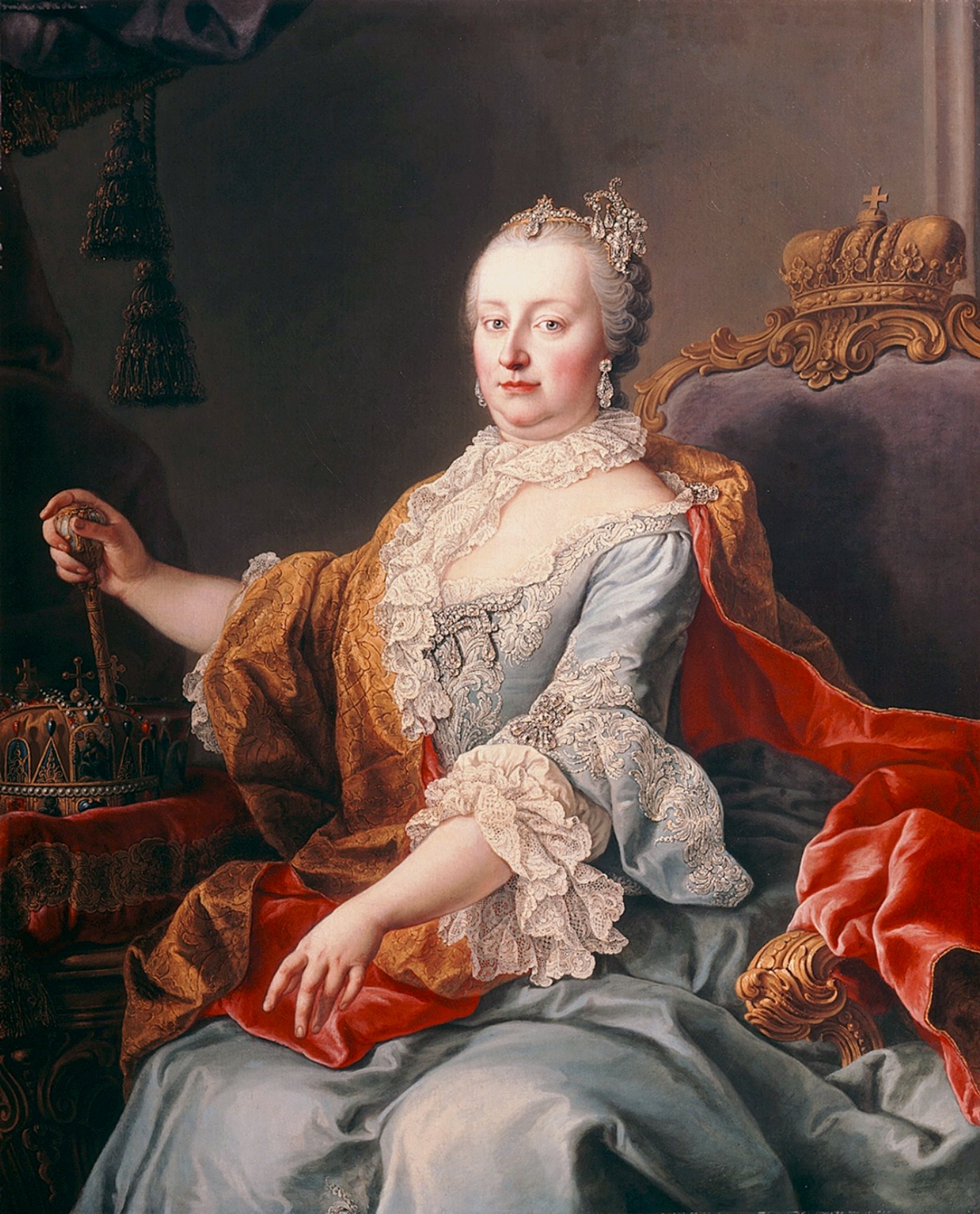 Maria Theresa, head of the House of Habsburg from 1740 to 1780