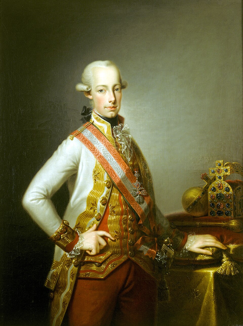 Francis II as Holy Roman Emperor from 1792 to 1806; Francis I as Austrian Emperor from 1804 to 1835