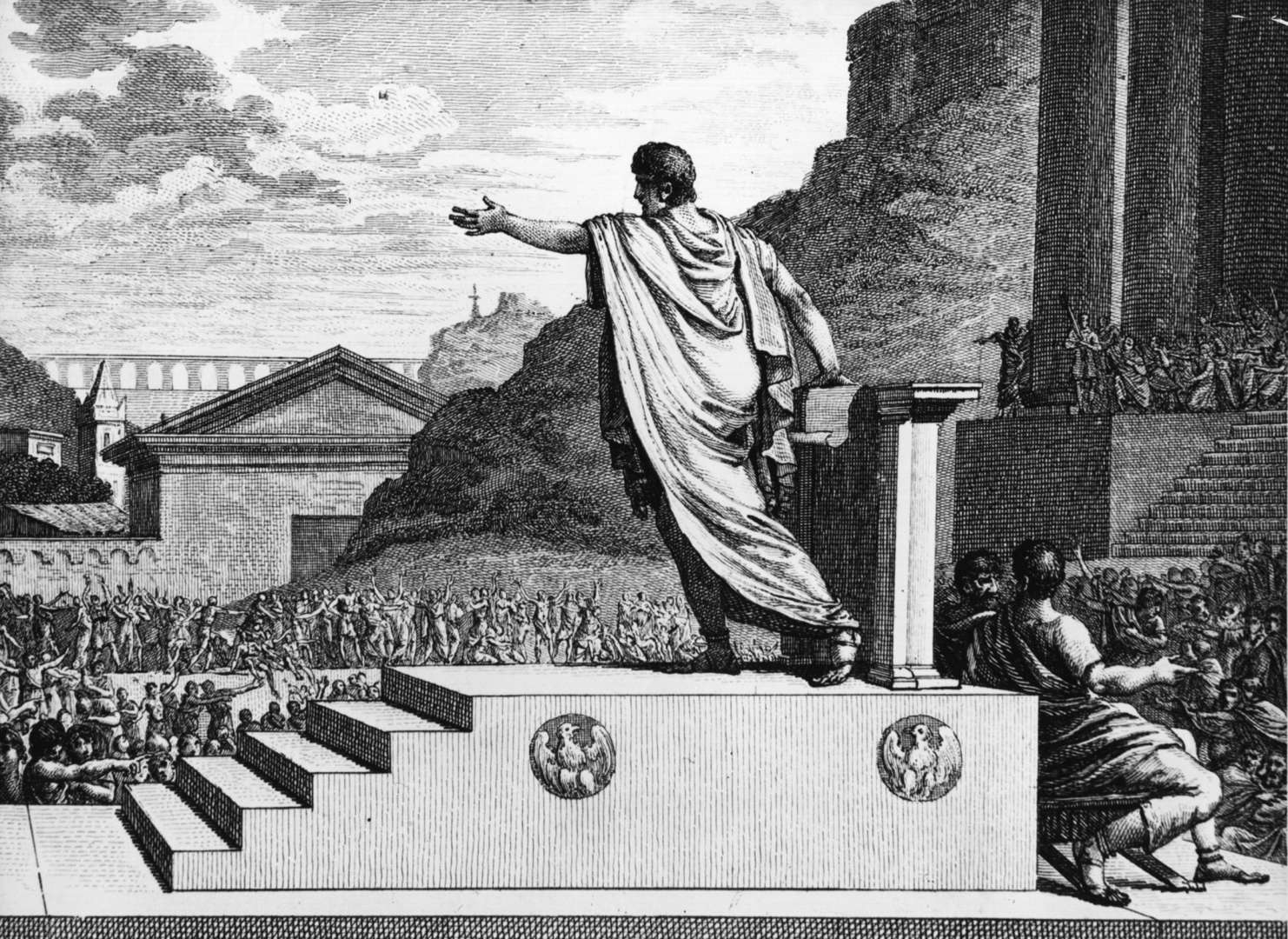 Гай Гракх обращается к народу